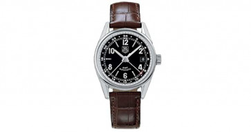 Uhrenarmband Tag Heuer WV2113 / FC6169 Krokodilhaut Braun 18mm