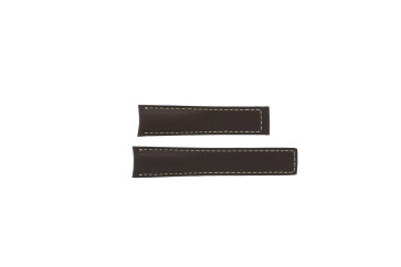 Uhrenarmband Tag Heuer FC6206 / CV2013 Leder Braun 20mm