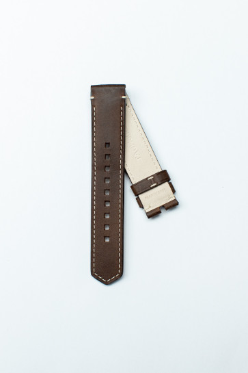 Uhrenarmband Tag Heuer FC8266 Leder Braun