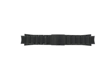 Uhrenarmband Fossil FS4778 Rostfreier Stahl Schwarz 20mm