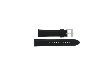 Uhrenarmband Fossil FS4840 Leder Schwarz 20mm