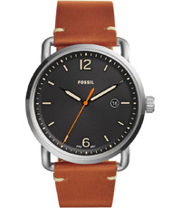 Uhrenarmband Fossil FS5328 Leder Braun 22mm