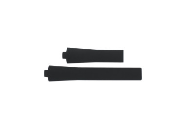 Uhrenarmband Tag Heuer WL5111 / FT6000 Kautschuk Schwarz 9mm