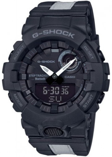 Uhrenarmband G-Shock GBA-800 / GBD-800 Kunststoff Schwarz 16mm
