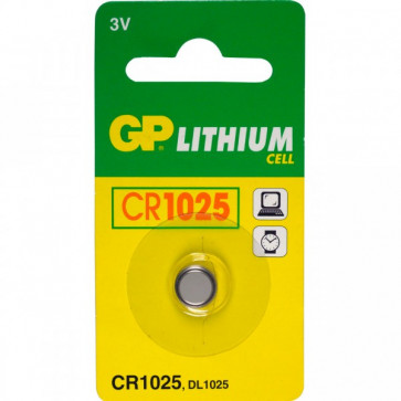 GP Knopfzelle Batterie CR1025 - 3v