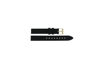 Uhrenarmband Guess GW0451L1 / W0451L1 / Piper Kautschuk Schwarz 14mm