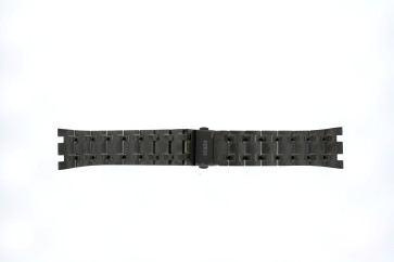 Uhrenarmband Guess GW0575G5 / Asset Stahl Schwarz 24mm