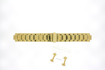 Uhrenarmband Guess GW0605L2 / Lady Idol Stahl Vergoldet 18mm