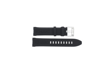 Uhrenarmband Hamilton H82515330 / H691825100 Kautschuk Schwarz 22mm