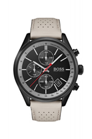 Uhrenarmband Hugo Boss HB 297 1 34 3048 HB659302837 Leder Beige 22mm