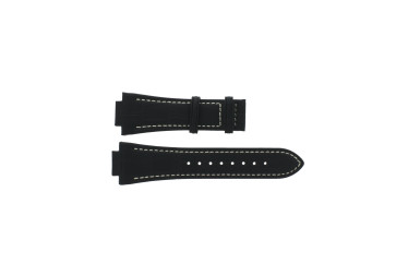 Uhrenarmband Jaguar J809-1 / J809-2 / J809-4 Leder Schwarz 16mm