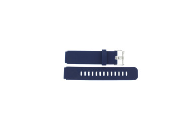 Uhrenarmband Universal JD009.05 Silikon Blau 18mm
