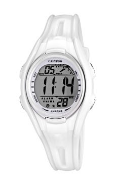 Calypso Uhrenarmband K5613-1 Kautschuk Weiss