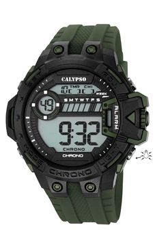 Uhrenarmband Calypso K5696-6 Kunststoff Grün 20mm