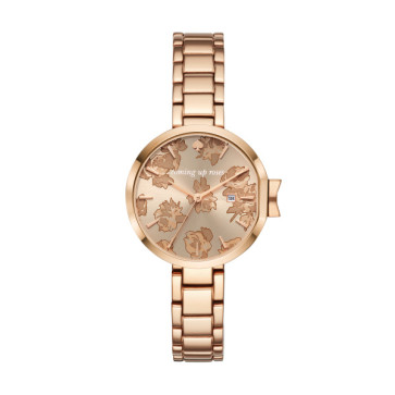 Uhrenarmband Kate Spade New York KSW1397 Stahl Rosé 12mm