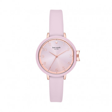 Uhrenarmband Kate Spade New York KSW1477 Leder Rosa 12mm
