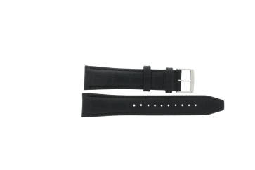 Uhrenarmband Seiko L0GP012J0 / SNE491P1 / SNE495P1 / V157-0CN0 Leder Schwarz 21mm