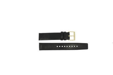 Uhrenarmband Marc by Marc Jacobs MBM1269 / MBM1218 / MBM3329 Leder Schwarz 18mm