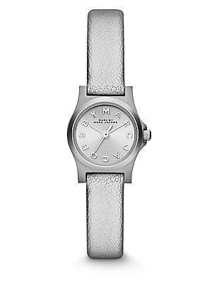 Uhrenarmband Marc by Marc Jacobs MBM1296 Leder Stahl 10mm