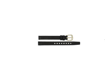 Uhrenarmband Marc by Marc Jacobs MBM1392 Leder Schwarz 10mm