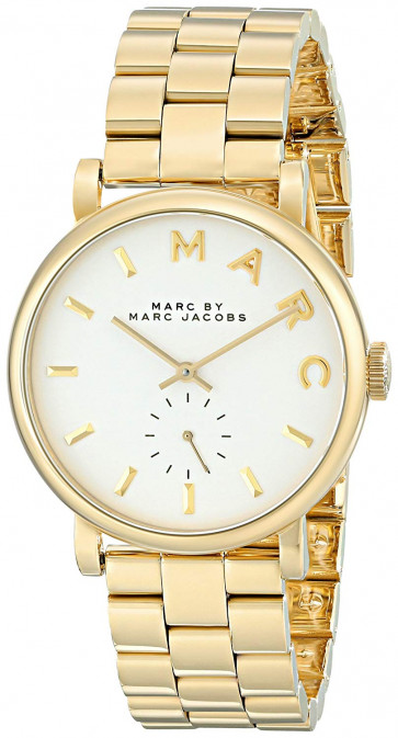 Uhrenarmband Marc by Marc Jacobs MBM3243 Stahl Vergoldet 18mm