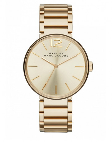 Uhrenarmband Marc by Marc Jacobs MBM3401 Stahl Vergoldet 18mm