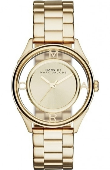 Uhrenarmband Marc by Marc Jacobs MBM3413 Rostfreier Stahl Vergoldet 18mm