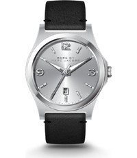 Uhrenarmband Marc by Marc Jacobs MBM9054 Leder Schwarz 14mm