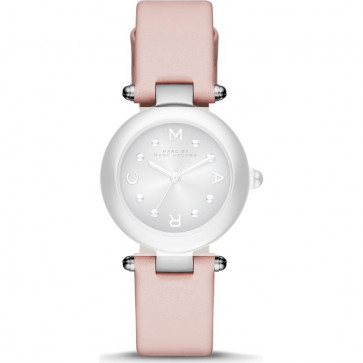 Uhrenarmband Marc by Marc Jacobs MJ1412 Leder Rosa 14mm