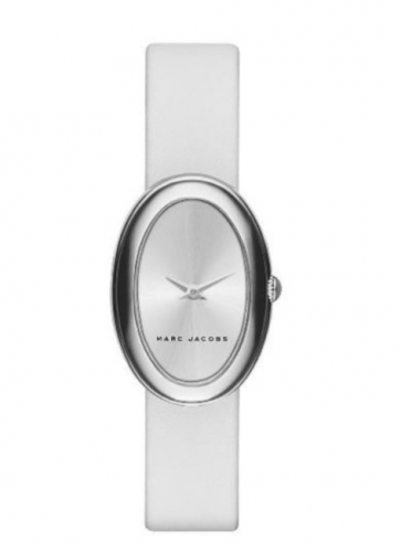 Uhrenarmband Marc by Marc Jacobs MJ1453 Leder Weiss 12.8mm