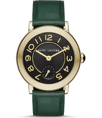 Uhrenarmband Marc by Marc Jacobs MJ1469 Leder Grün 18mm