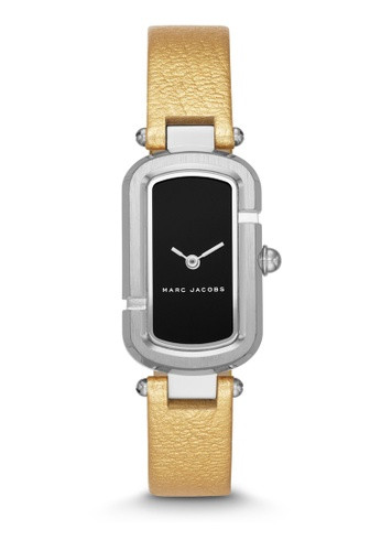 Uhrenarmband Marc by Marc Jacobs MJ1500 Leder Vergoldet 12mm