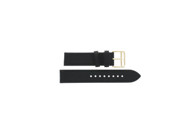 Uhrenarmband Marc by Marc Jacobs MJ1615 Leder Schwarz 18mm