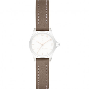 Uhrenarmband Marc by Marc Jacobs MJ1625 Leder Grau 10mm