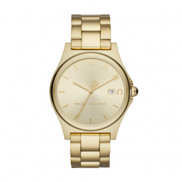 Uhrenarmband Marc by Marc Jacobs MJ3584 Stahl Vergoldet 18mm