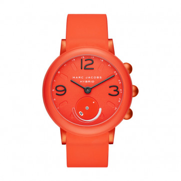Uhrenarmband Marc by Marc Jacobs MJT1012 Silikon Orange 20mm
