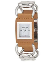 Uhrenarmband Michael Kors MK2100 Leder Braun 27mm