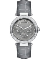 Uhrenarmband Michael Kors MK2544 Leder Grau 21mm