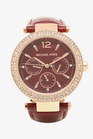 Uhrenarmband Michael Kors MK2568 Leder Braun