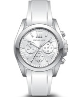 Uhrenarmband Michael Kors MK2651 Silikon Weiss 22mm