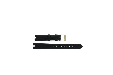 Uhrenarmband Michael Kors MK2789 Leder Schwarz 14mm