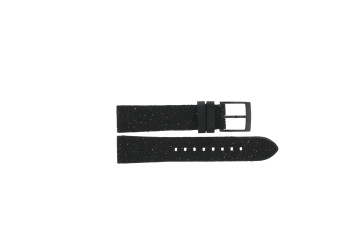 Uhrenarmband Michael Kors MK2885 Leder Schwarz 18mm