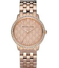 Uhrenarmband Michael Kors MK3156 Stahl Rosé 18mm