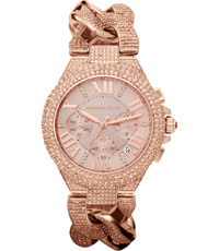 Uhrenarmband Michael Kors MK3196 Stahl Rosé 10mm