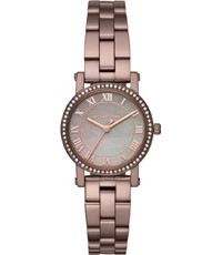 Uhrenarmband Michael Kors MK3683 Stahl Braun 14mm