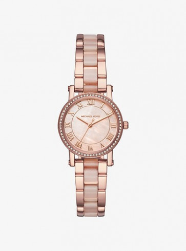 Uhrenarmband Michael Kors MK3699 Stahl Rosé 14mm