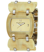 Uhrenarmband Michael Kors MK4142 Kunststoff Beige 37mm