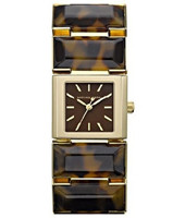 Uhrenarmband Michael Kors MK4250 Kunststoff Braun 20mm