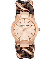 Uhrenarmband Michael Kors MK4280 Stahl Rosé 18mm