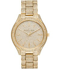 Uhrenarmband Michael Kors MK4365 Stahl Vergoldet 20mm